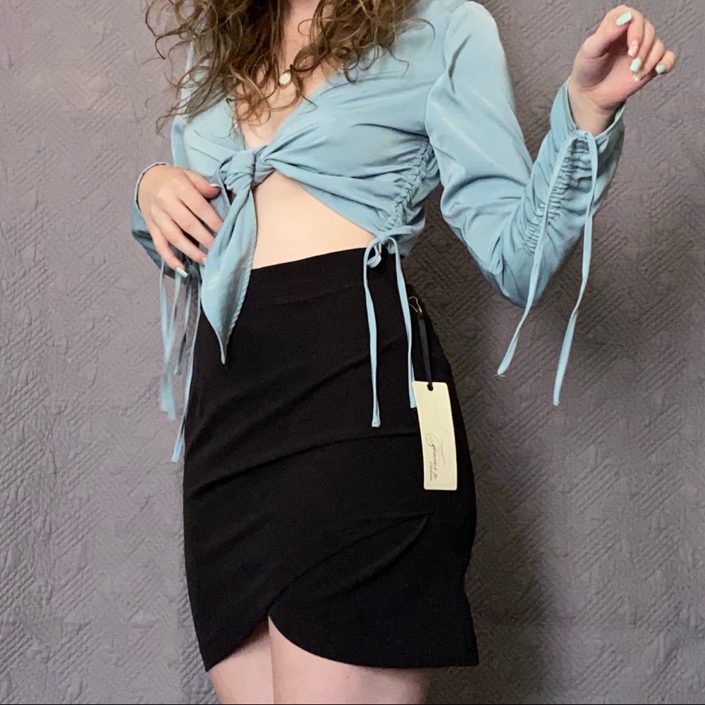Vintage Forever Twenty21 mini pencil skirt w split
